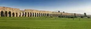 Potable water aqueduct in rome