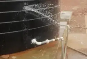 storage tank leak