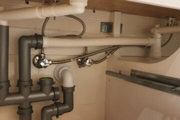 installing a double sink drain