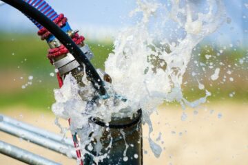 installation of a submersible well pump