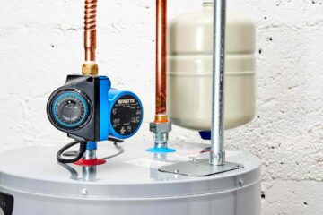 Installation of hot water recirculation pump