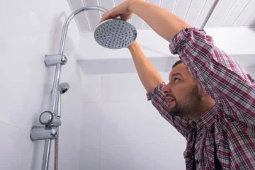installing a shower